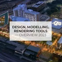 Design, modeling, rendering tools - review 2023