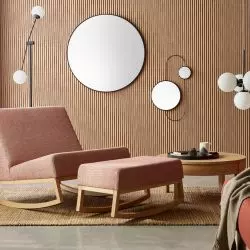 Lampa podłogowa Ohio i lampa wisząca Dione