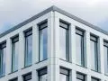 Elewacja z Bolix BETON, kolor snow white