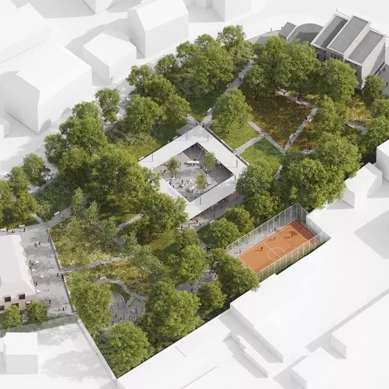 III Nagroda, proj.: Park Flora
