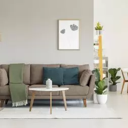 Lampa stojąca z ozdobnymi kulami GIZA ECO