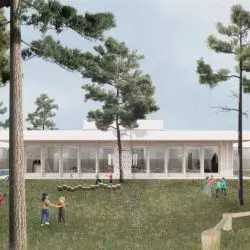projekt przedszkola z zastosowaniem systemów słonecznych w Józefowie