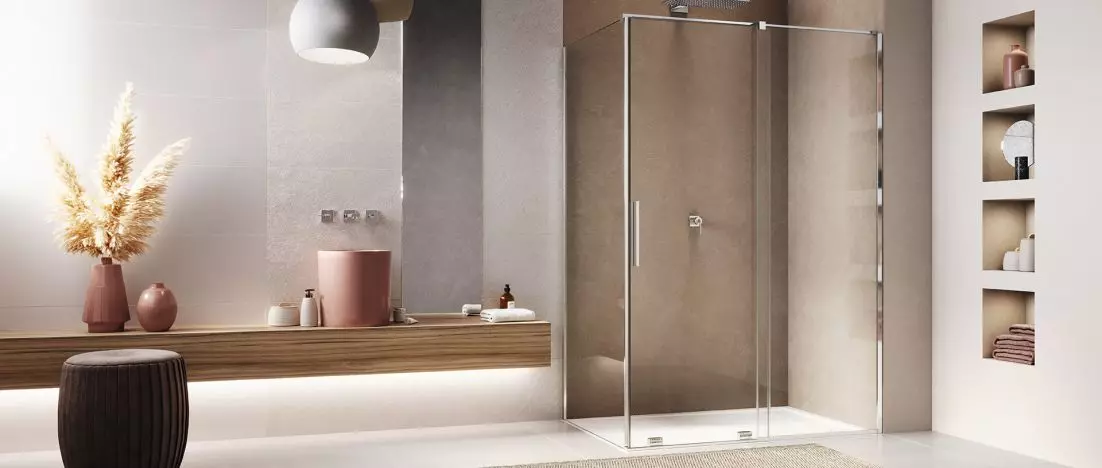 Modern solutions in SanSwiss shower enclosures