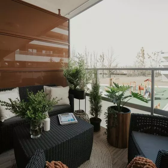 Balkon projektu Mateusza Czeczko