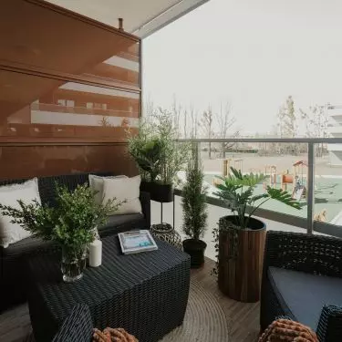 Balkon projektu Mateusza Czeczko