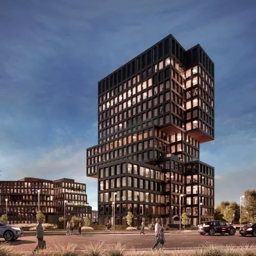 Naprawi przestrzeń i nada charakter – oryginalny biurowiec od EASST Architects