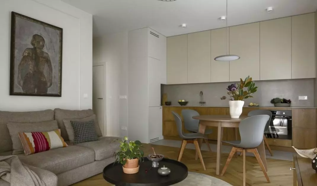 Mid-Century Modern style living area