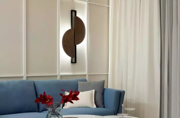 Apartament inspirowany morską bryzą