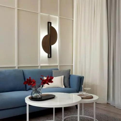Apartament inspirowany morską bryzą