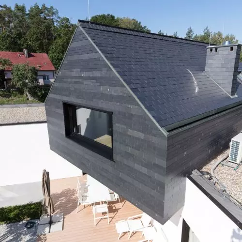 Natural slate for roof and facade for traditional and modern architecture from Rathscheck