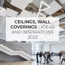 Ceilings, wall coverings - ideas and inspirations 2023