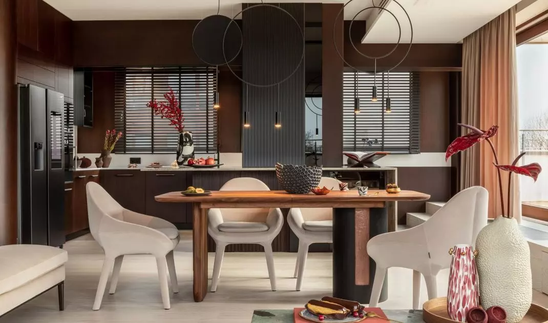 Wnętrze w stylu eklektycznym