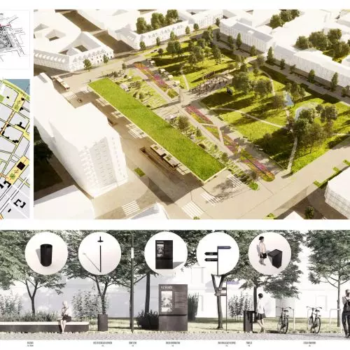 Wyniki konkursu na wykonanie koncepcji architektoniczno-urbanistycznej przebudowy Placu Wolności we Włocławku wraz z budową parkingu podziemnego