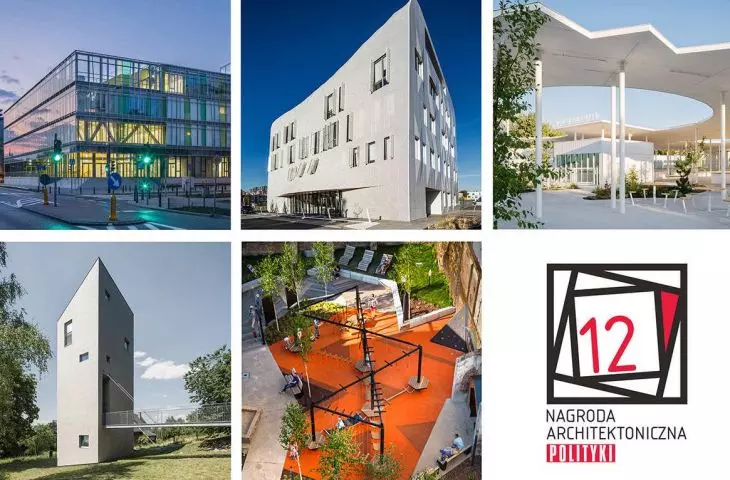 The Polityka Five. Finalists of the 12th edition of the Architectural Award of the Polityka weekly.