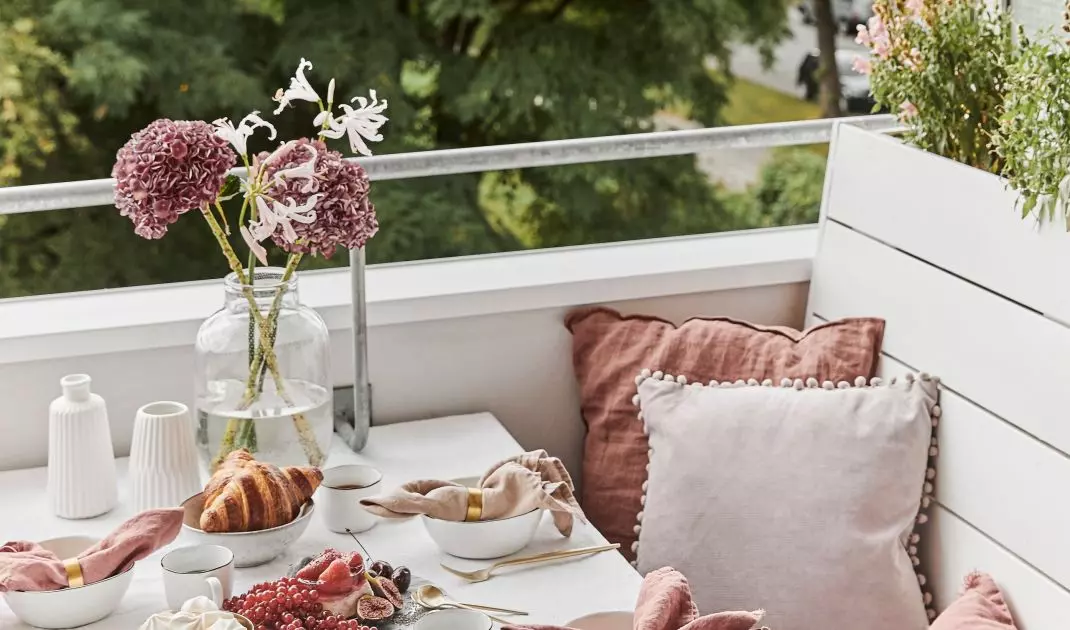 Balkon w stylu romantycznym