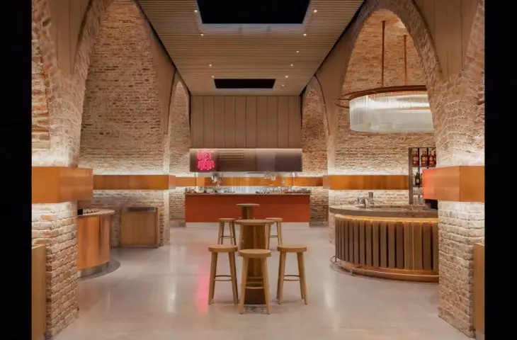 First Prize, public interior category