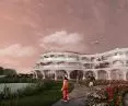 Futurystyczny hotel to część pomysłu na tereny pokopalniane