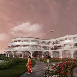 Futurystyczny hotel to część pomysłu na tereny pokopalniane