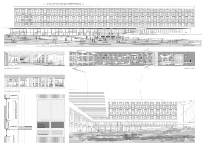 Konkurs na koncepcję przebudowy dawnego hotelu „Cracovia” do funkcji instytucji kultury: Muzeum Designu i Architektury oraz Modelowego Centrum Wspierania Przemysłów Kreatywnych