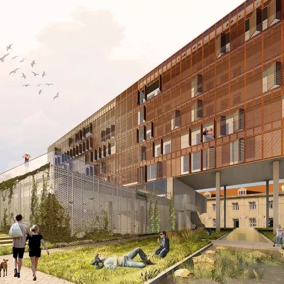 II Nagroda i wyróżnienie w kategorii „Zrównoważony Rozwój”, proj.: Obieg