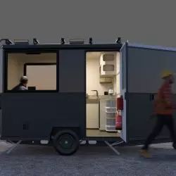 Projekt przyczepy socjalnej dla sektora budowlanego otrzymał nagrodę Young Design 2022