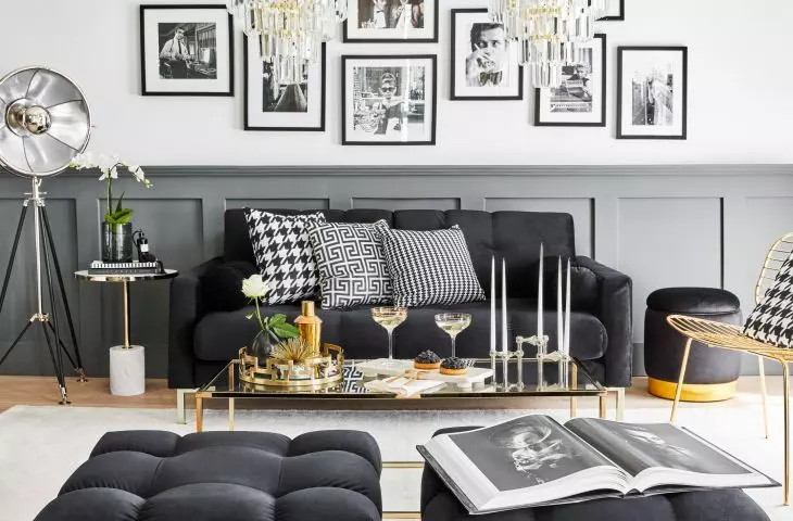 5 ways to organize your interior in Hollywood Regency style