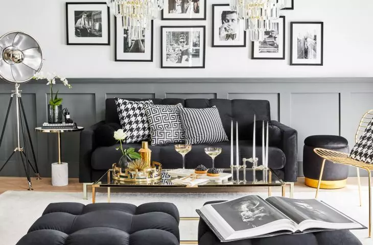 5 sposobów jak zorganizować wnętrze w stylu Hollywood Regency