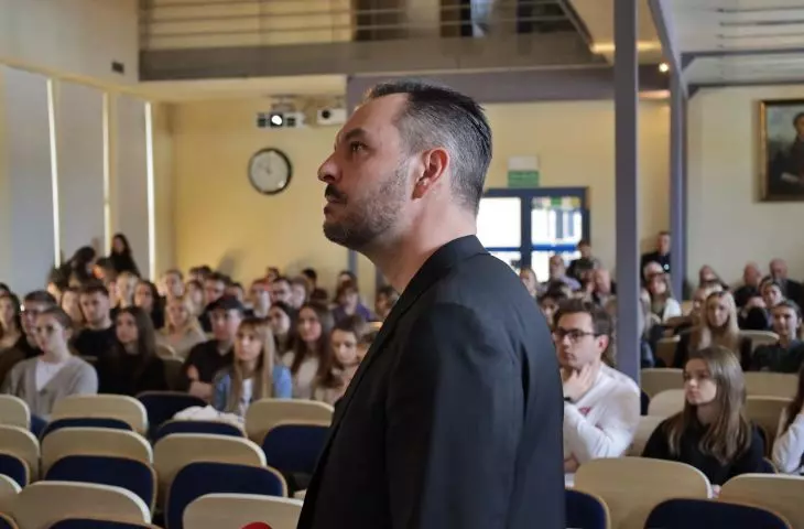 What does an architect have in common with a superhero? The first lecture by Maciej Franta is behind us