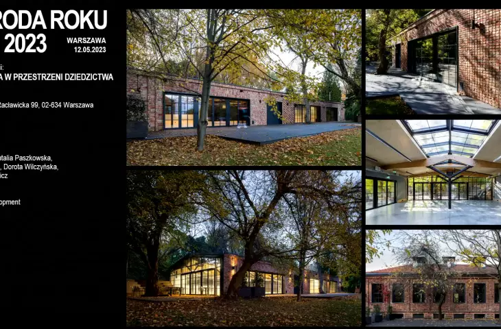 Nagroda w kategorii „Architektura w przestrzeni dziedzictwa”