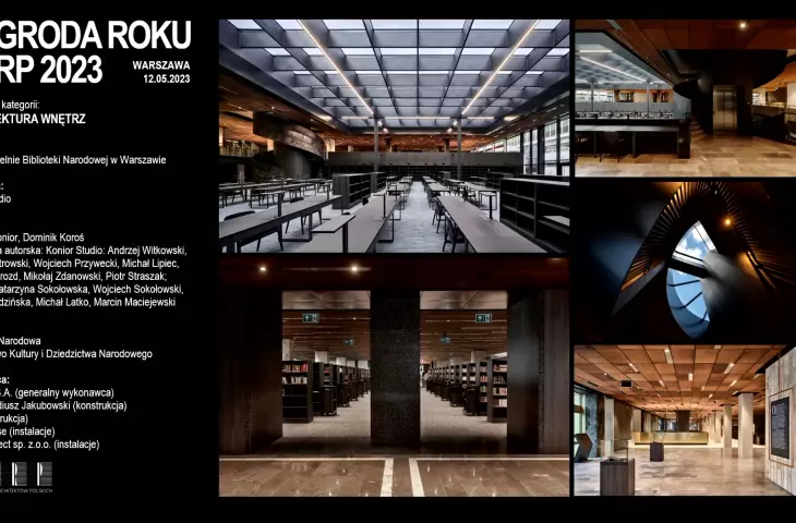 Nagroda w kategorii „Architektura wnętrz”
