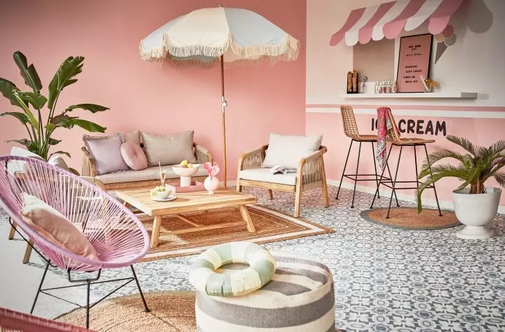 5 sposobów jak zorganizować wnętrze w stylu barbiecore