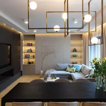 Wnętrze inspirowane stylem paryskiej kamienicy