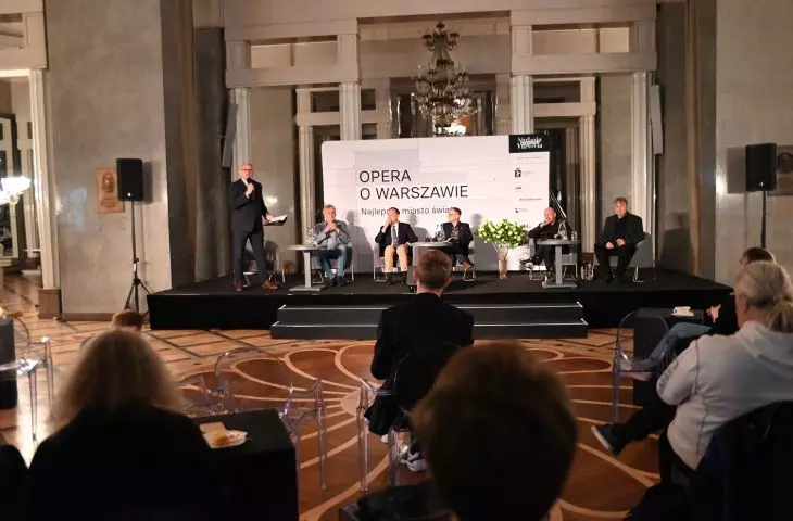 We know the creators of the opera about the reconstruction of Warsaw