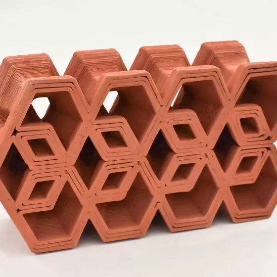 Nagroda Specjalna, proj.: Hose Pillar – ceramiczna cegła drukowana 3D