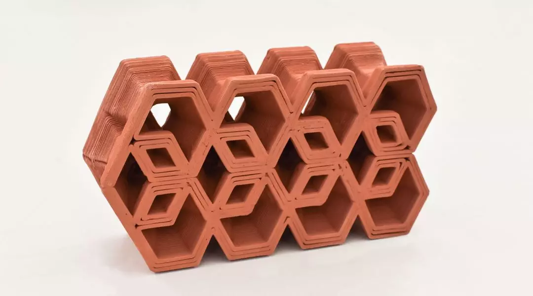 Nagroda Specjalna, proj.: Hose Pillar – ceramiczna cegła drukowana 3D