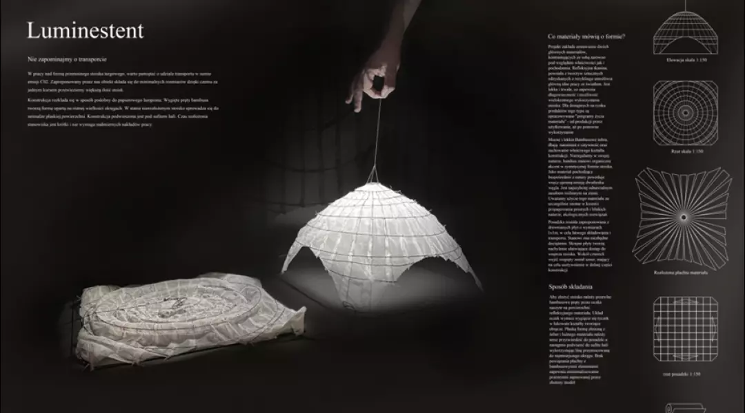 I Nagroda w kategorii projektów do 80 mkw., proj.: LUMINESTENT