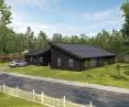Lindab SolarRoof - photovoltaic panels integrated into the roof