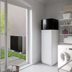 Jednostka wewnętrzna oraz jednostka zewnętrzna powietrznej pompy ciepła Daikin Altherma 3 H HT