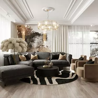 Salonw stylu modern classic
