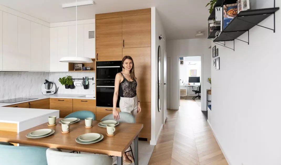 Apartment designed by Joanna Lemka-Wójcik