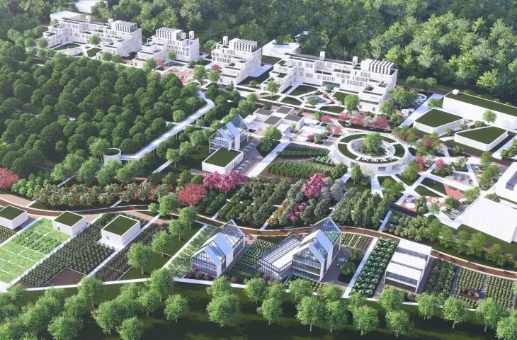 Urban farming in Katowice. A project for a self-sustaining eco-settlement in Stara Ligota.