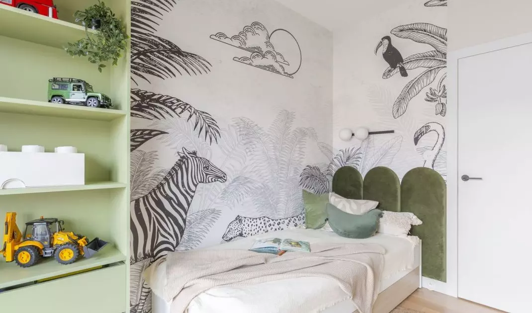 Children's room designed by WZ Studio