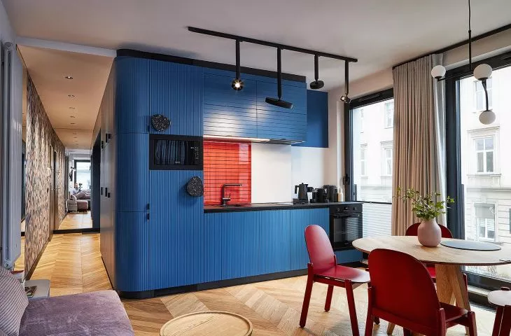 Rajski apartament - drewno, kamień i ich ciekawe przetworzenia