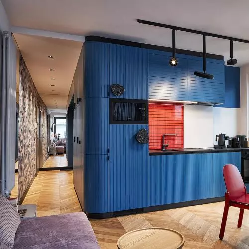 Rajski apartament - drewno, kamień i ich ciekawe przetworzenia