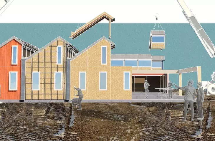 Climate refugee center project recognized in France!