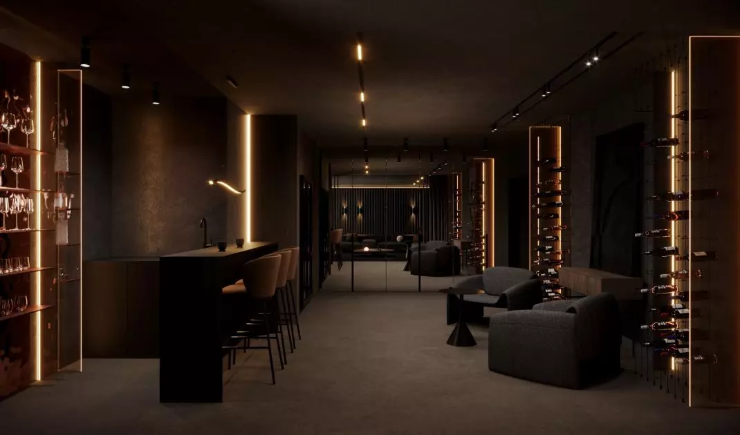 Interior of Modeko.Studio project