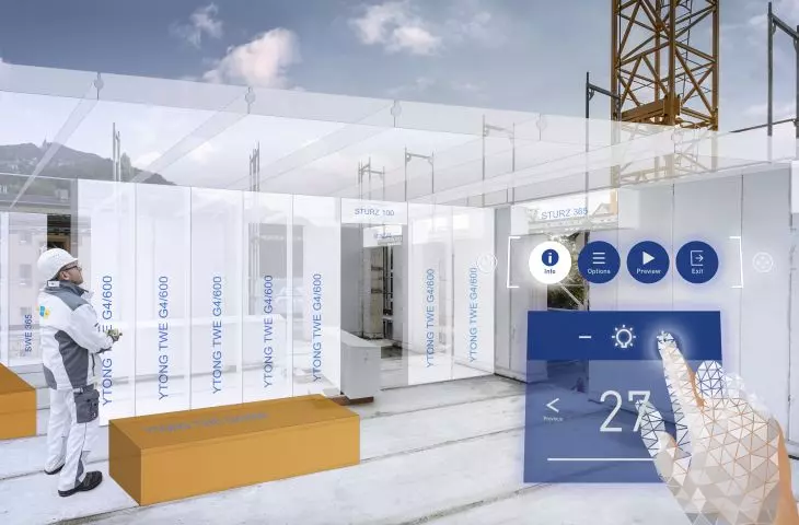 The fastest system for building with cellular concrete - Ytong Panel SWE
