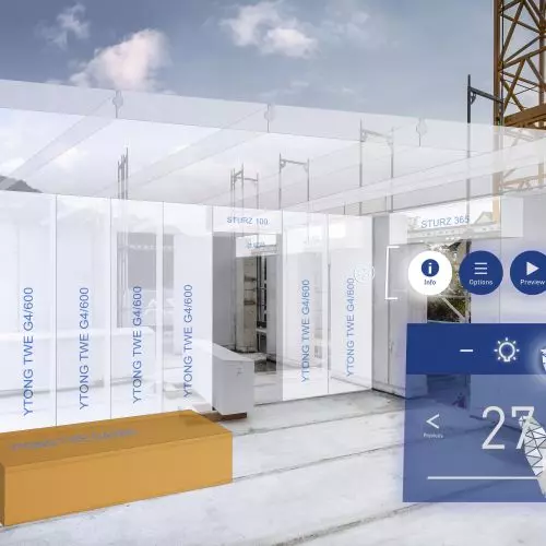 The fastest system for building with cellular concrete - Ytong Panel SWE