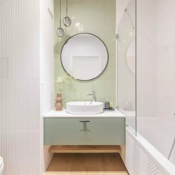 Łazienka projektu studia Decoroom