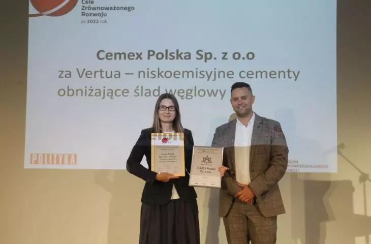 Cemex Poland awarded with the CSR Silver Leaf